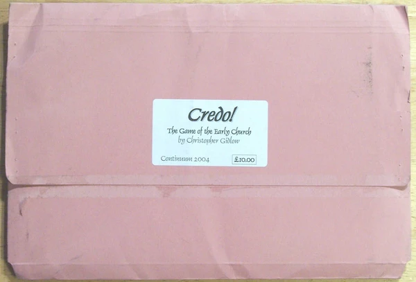 Cover image of Credo!: The Game of the Early Church board game