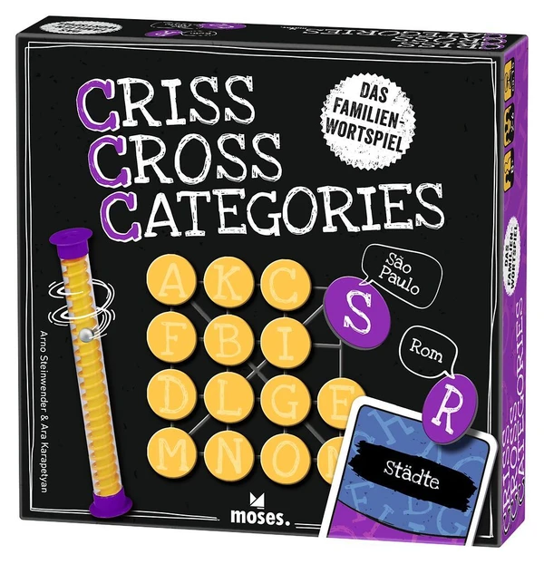 Cover image of Criss Cross Categories board game