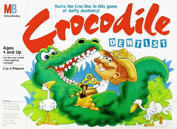 Cover image of Crocodile Dentist board game