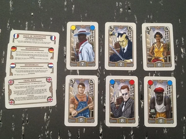 Cover image of Crooks: Crime Wave board game