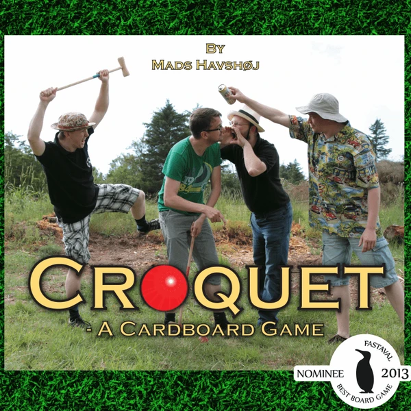 Cover image of Croquet: A Cardboard Game board game