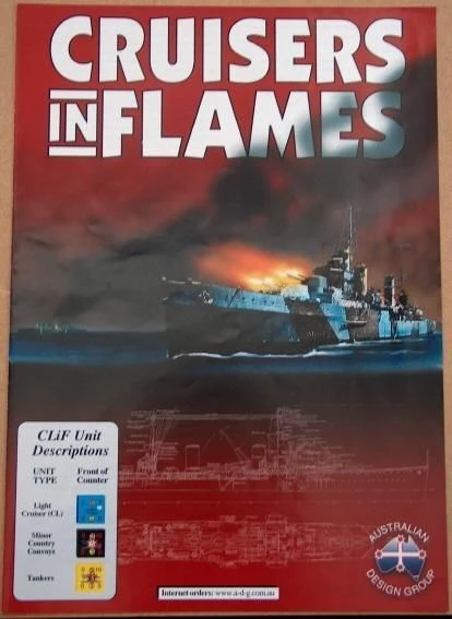 Cover image of Cruisers in Flames board game