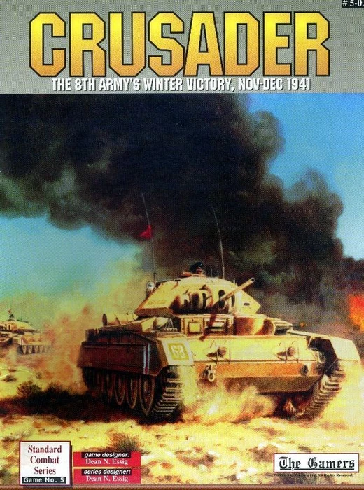 Cover image of Crusader: The 8th Army's Winter Victory, Nov-Dec 1941 board game