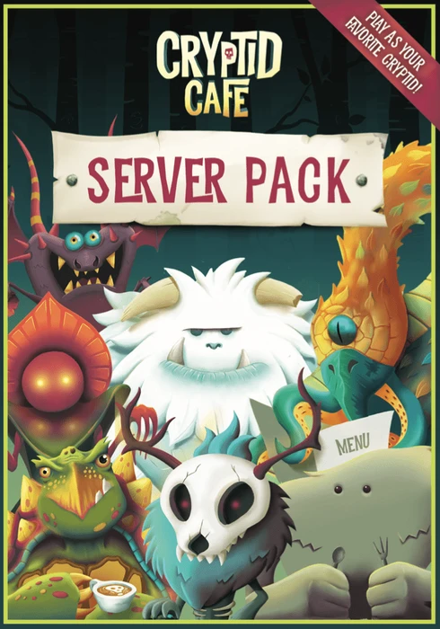 Cover image of Cryptid Cafe: Server Pack board game