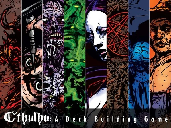 Cover image of Cthulhu: A Deck Building Game board game