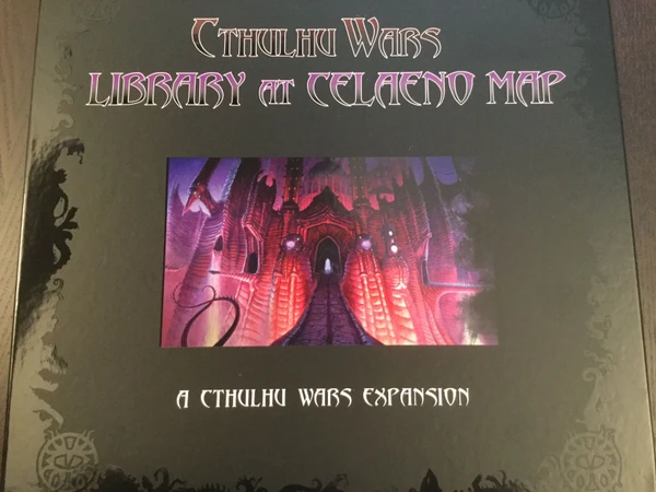 Cover image of Cthulhu Wars: Library at Celaeno Map board game