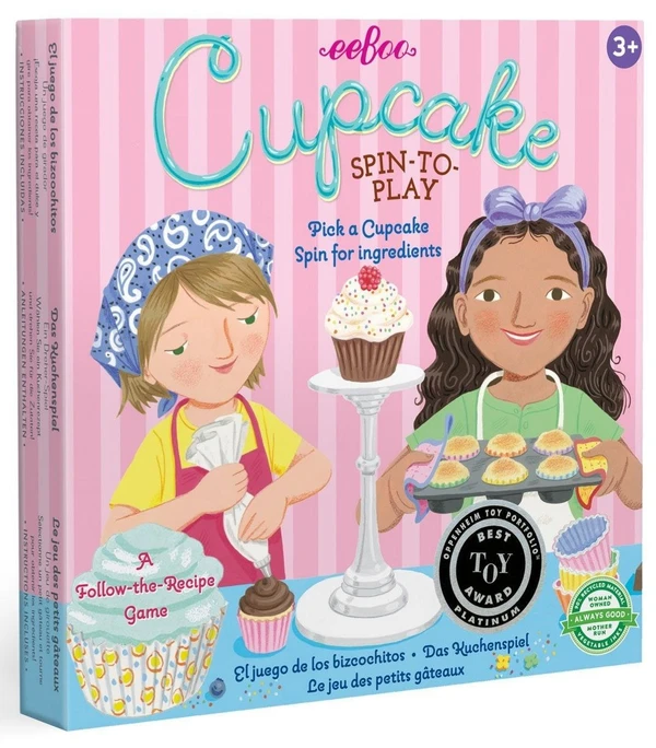 Cover image of Cupcake Spin-to-Play board game