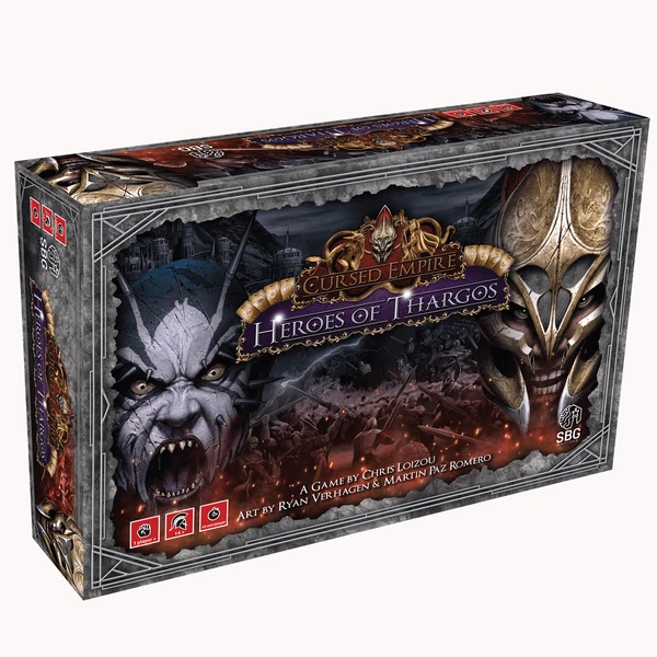 Cover image of Cursed Empire: Heroes of Thargos board game
