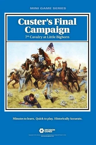 Cover image of Custer's Final Campaign: 7th Cavalry at Little Bighorn board game