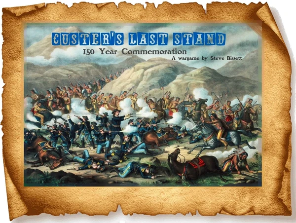 Cover image of Custer's Last Stand 150 Year Commemoration board game