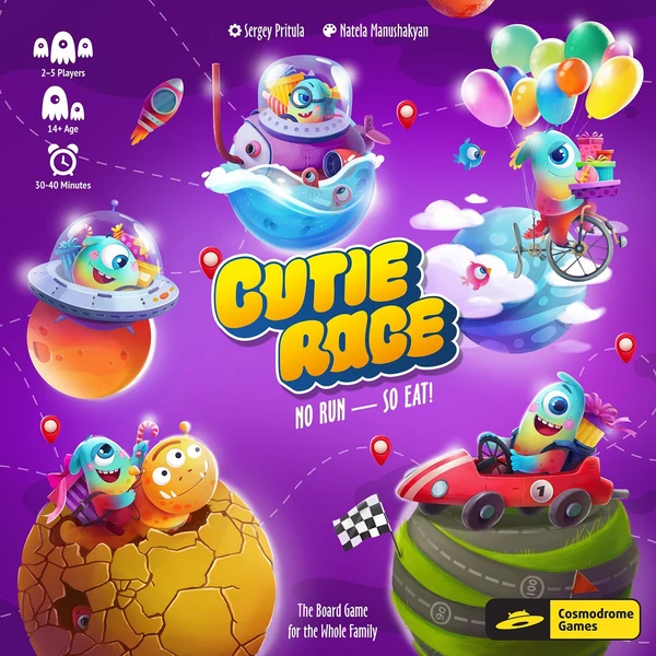 Cover image of Cutie Race board game