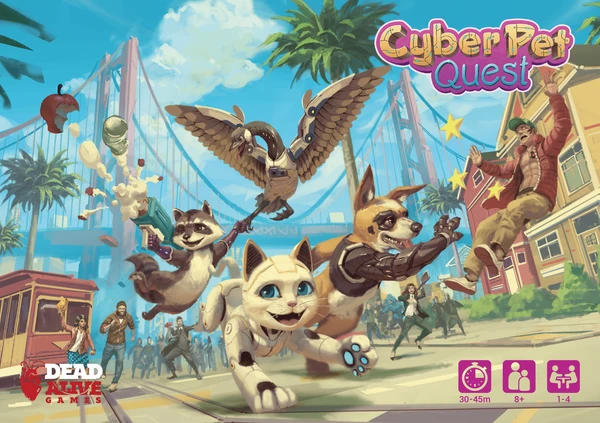 Cover image of Cyber Pet Quest board game
