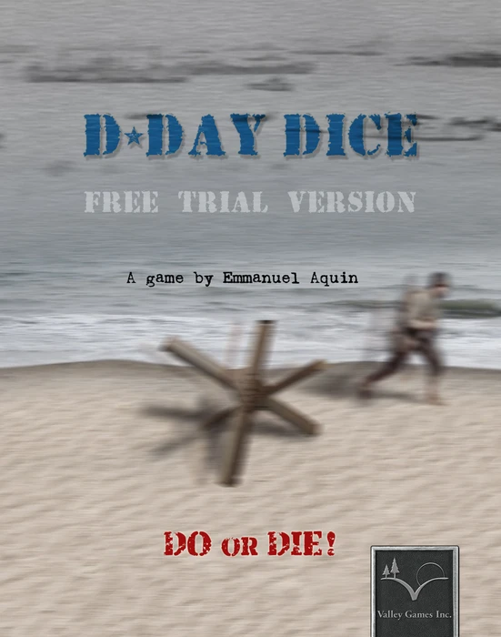 Cover image of D-Day Dice: Free Trial Version board game