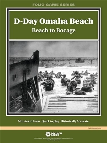 Cover image of D-Day Omaha Beach: Beach to Bocage board game