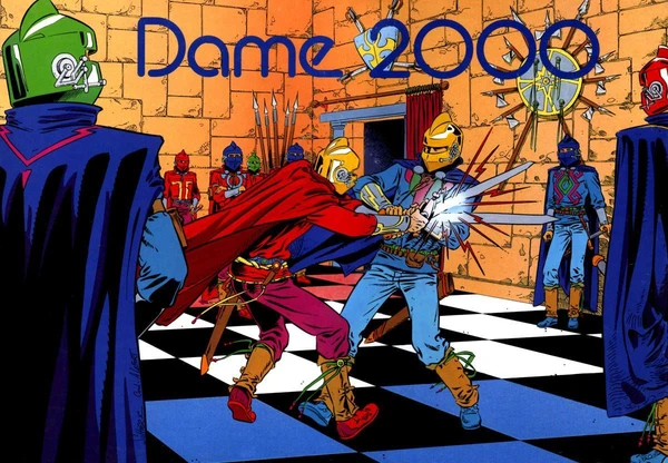 Cover image of Dame 2000 board game