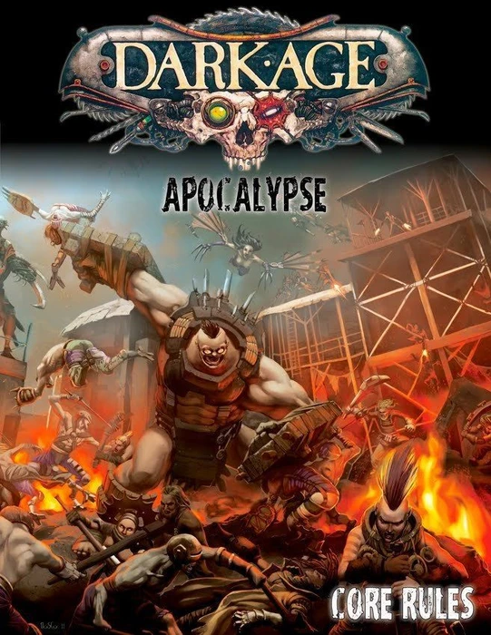 Cover image of Dark Age: Apocalypse Core Rules board game