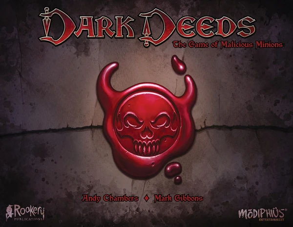 Cover image of Dark Deeds (2nd Edition) board game