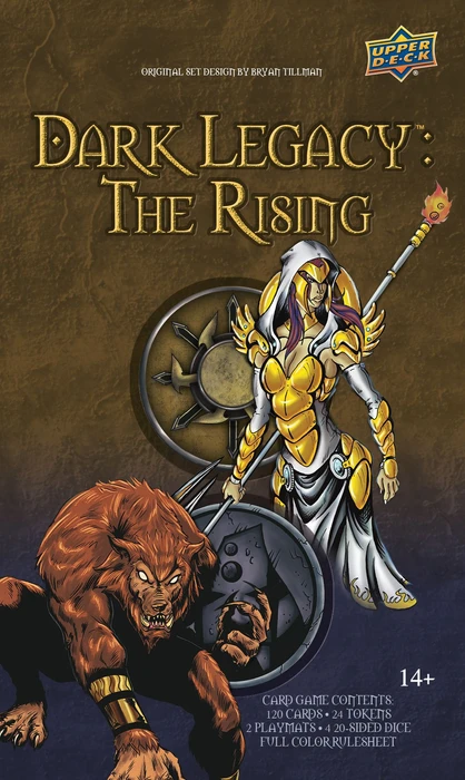 Cover image of Dark Legacy: The Rising – Darkness vs Divine board game