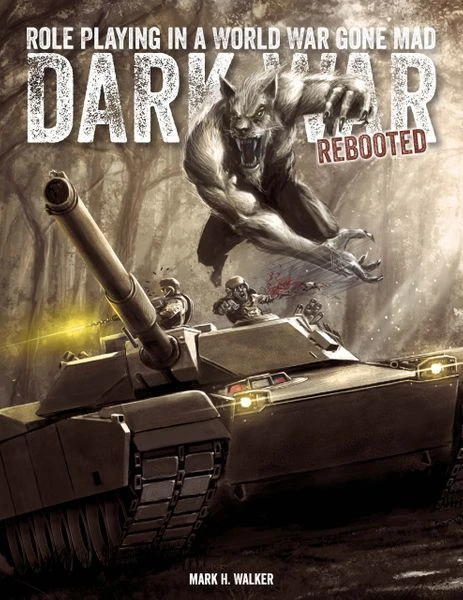 Cover image of Dark War: Roleplaying in a World Gone Mad board game