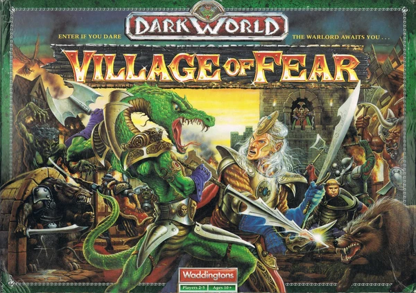Cover image of Dark World: Village of Fear board game