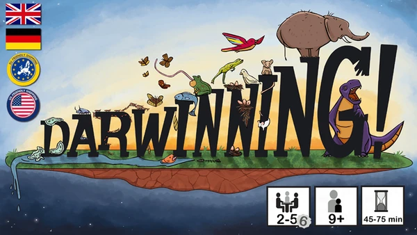 Cover image of Darwinning! board game