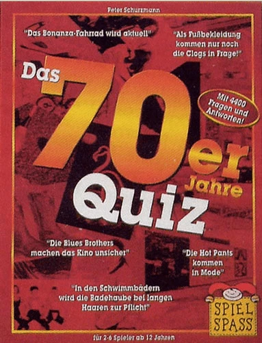 Cover image of Das 70er Jahre Quiz board game