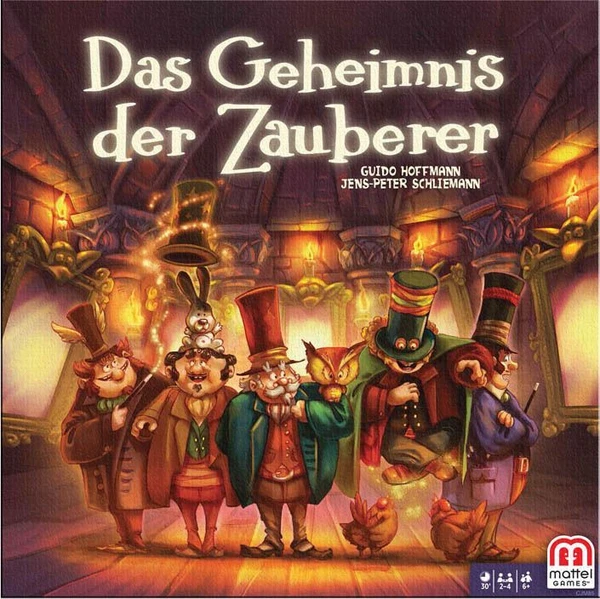 Cover image of Das Geheimnis der Zauberer board game