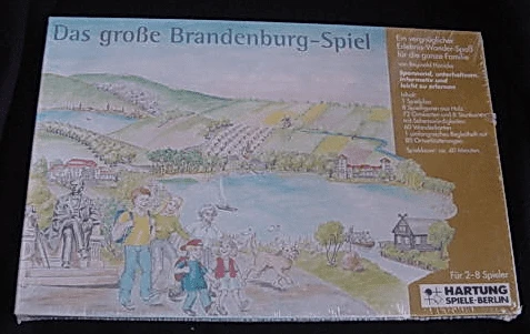 Cover image of Das große Brandenburg-Spiel board game