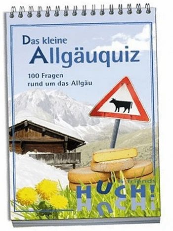 Cover image of Das kleine Allgäuquiz board game
