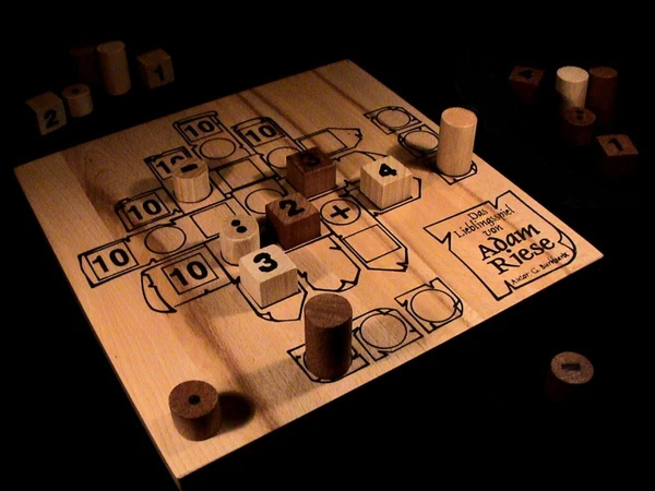 Cover image of Das Lieblingsspiel von Adam Riese board game