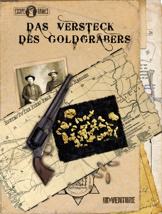 Cover image of Das Versteck des Goldgräbers board game