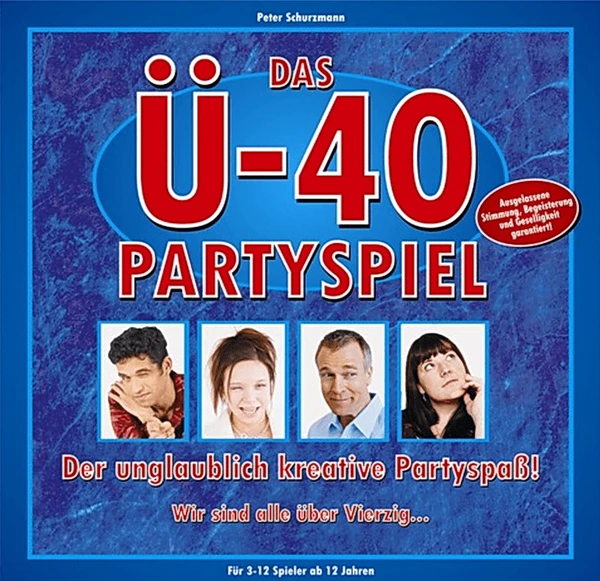 Cover image of Das Ü-40 Partyspiel board game