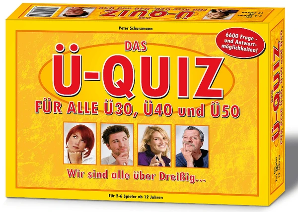 Cover image of Das Ü-50 Quiz board game