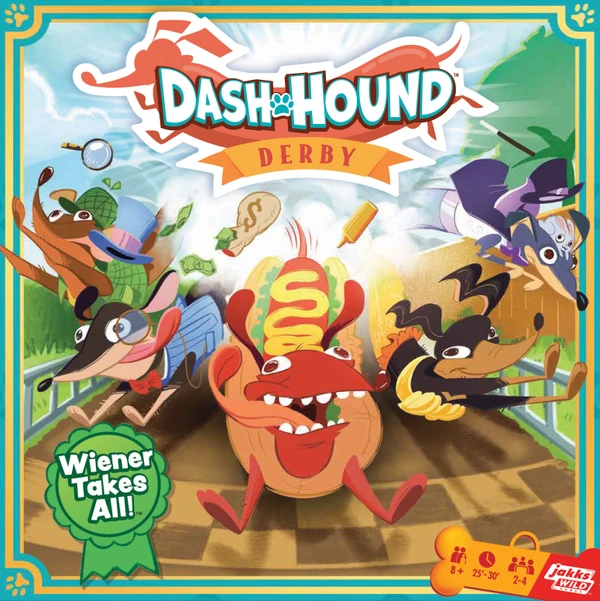 Cover image of Dash Hound Derby board game