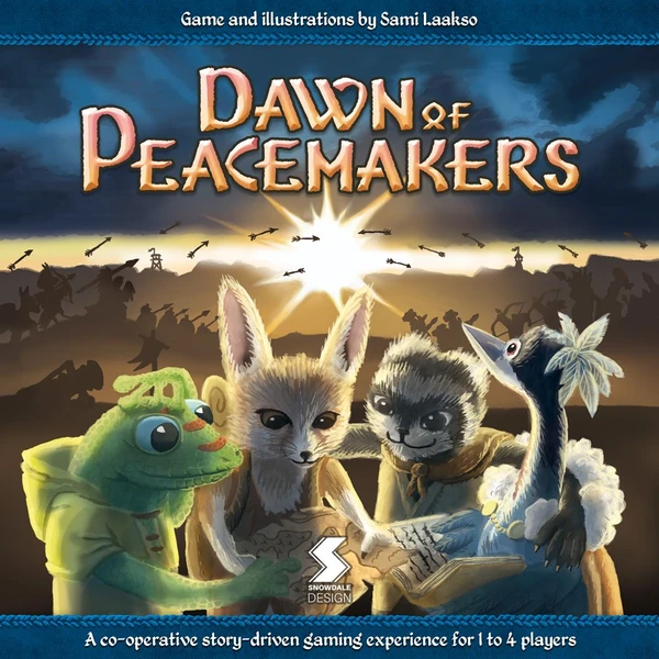 Cover image of Dawn of Peacemakers board game