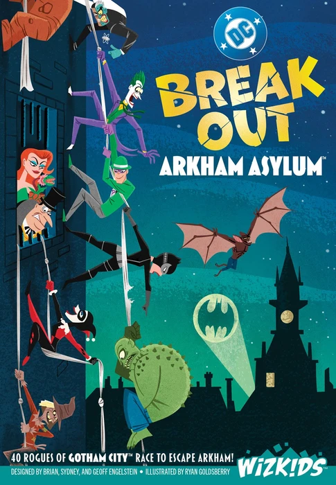 Cover image of DC Breakout: Arkham Asylum board game