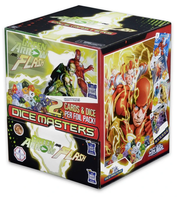 Cover image of DC Comics Dice Masters: Green Arrow and The Flash board game