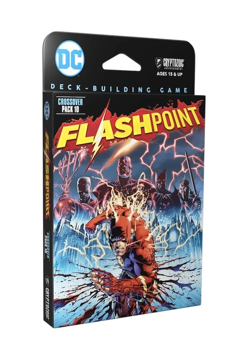 Cover image of DC Deck-Building Game: Crossover Pack 10 – Flashpoint board game