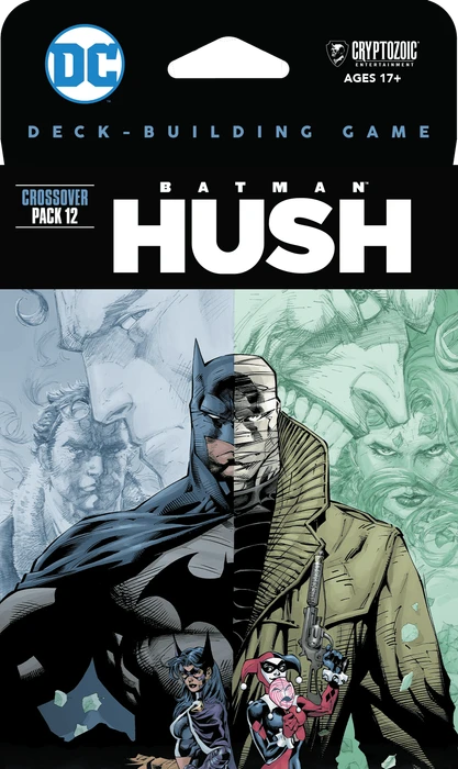 Cover image of DC Deck-Building Game: Crossover Pack 12 – Batman: Hush board game