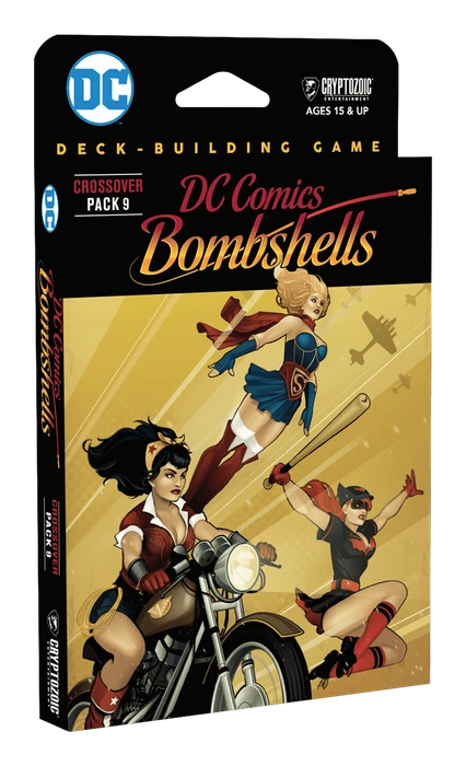 Cover image of DC Deck-Building Game: Crossover Pack 9 – DC Bombshells board game