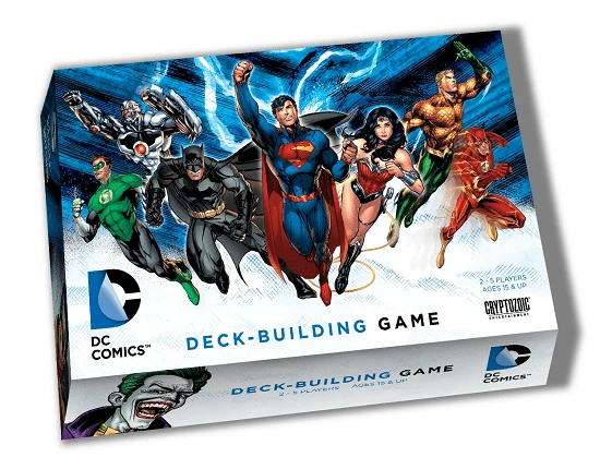 Cover image of DC Deck-Building Game board game