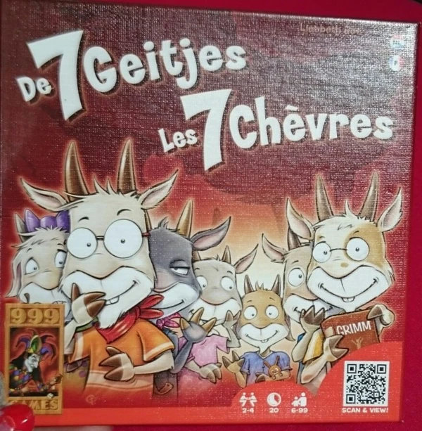 Cover image of De 7 geitjes board game
