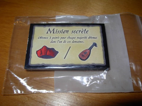 Cover image of De Cape & d'Épée: La mission secrète board game