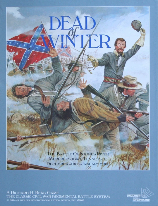 Cover image of Dead of Winter: The Battle of Stones River – Murfreesboro, Tennessee board game