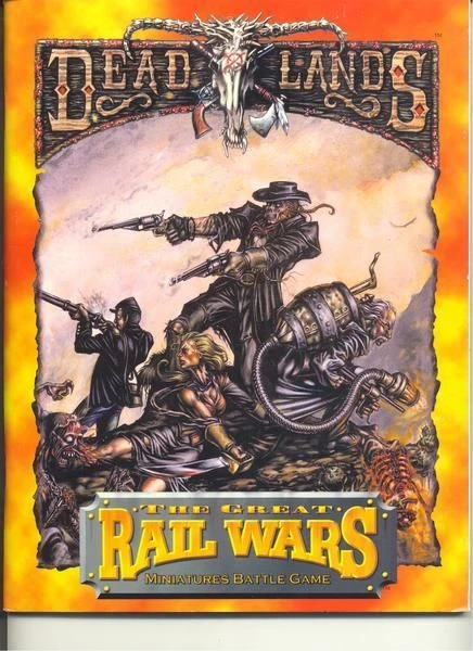 Cover image of Deadlands: The Great Rail Wars board game