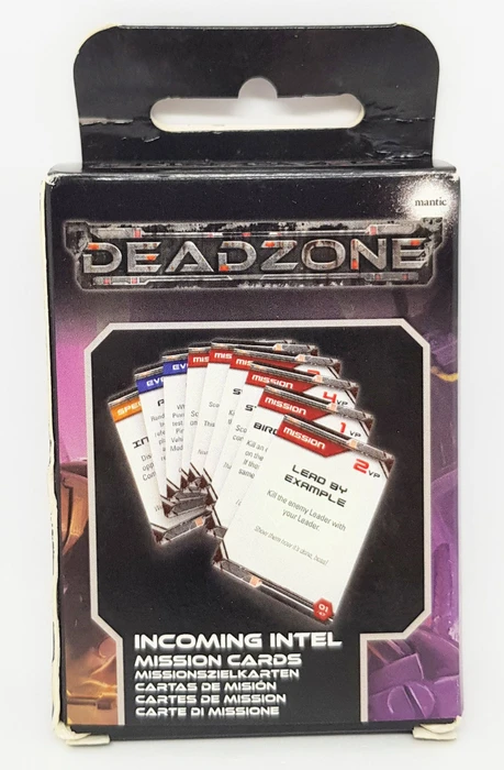 Cover image of Deadzone: Incoming Intel Deck board game