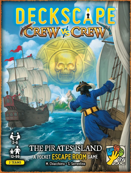Cover image of Deckscape Crew vs Crew: The Pirates' Island board game