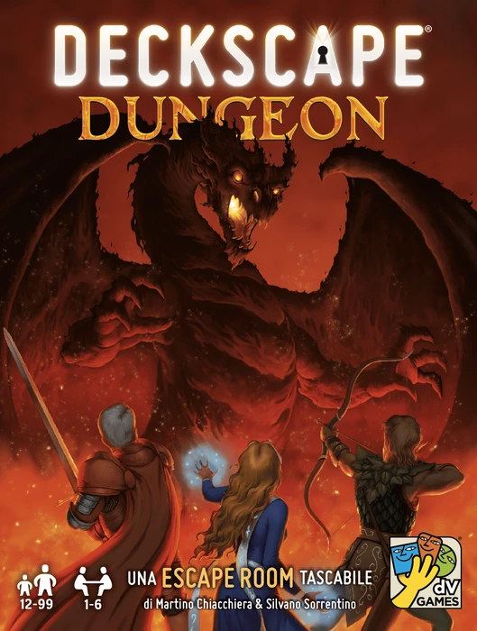 Cover image of Deckscape: Dungeon board game