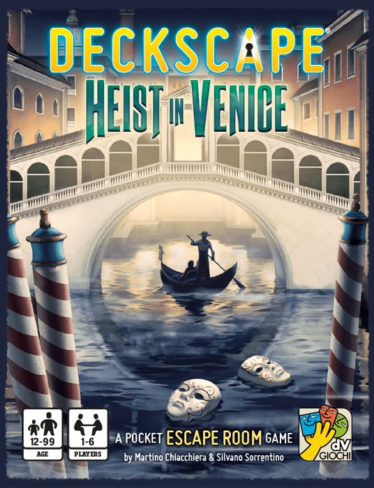 Cover image of Deckscape: Heist in Venice board game