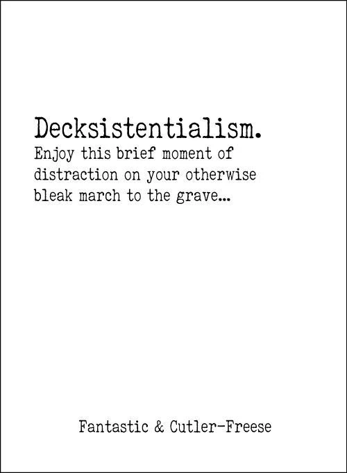 Cover image of Decksistentialism board game